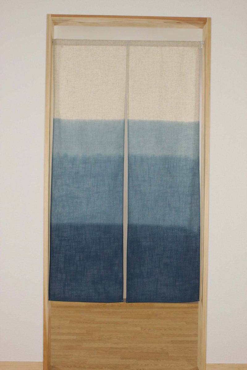 NARUMI é¸£æµ· Noren Curtain Tapestry blue size: 85x150cm - Image 2